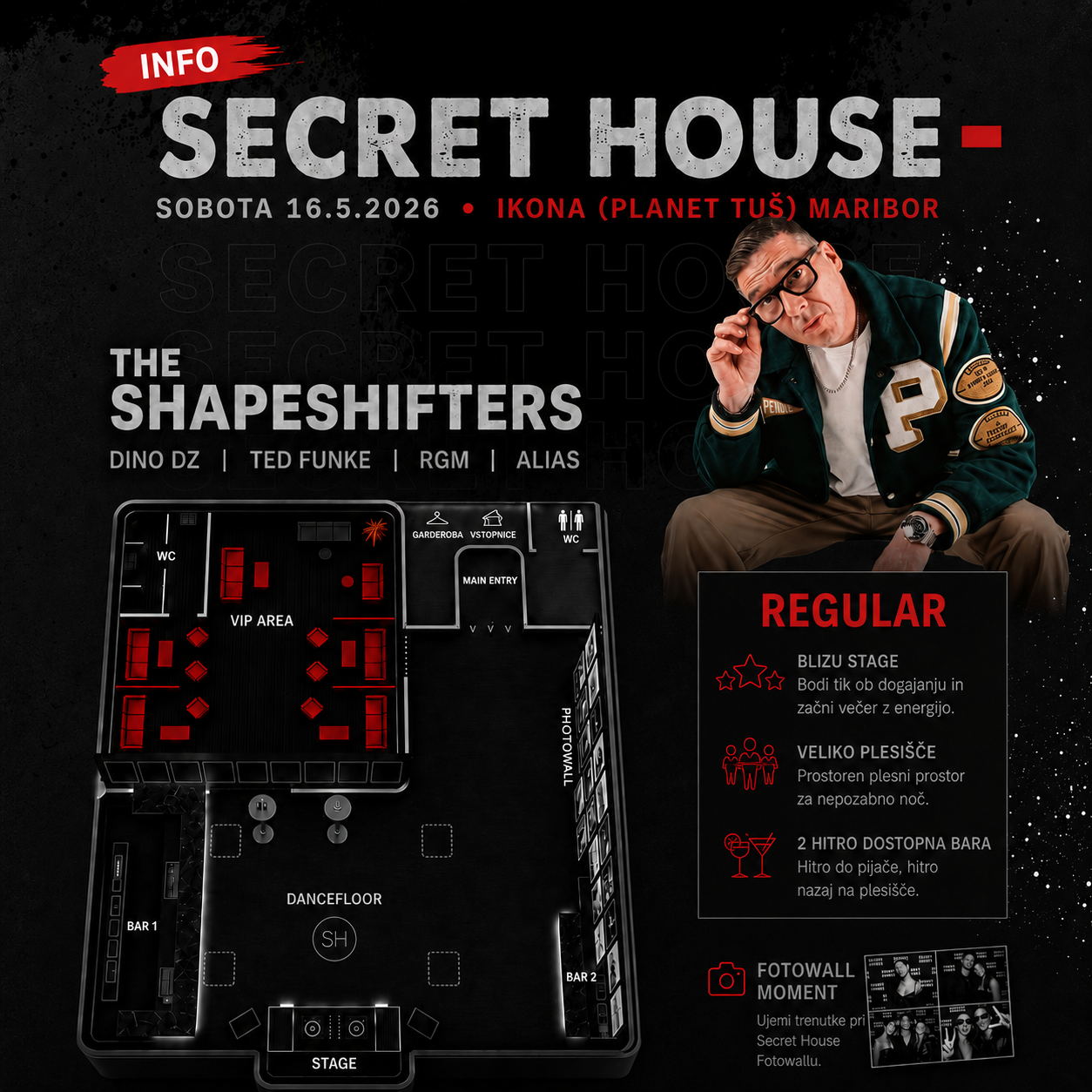 Regular - Secret House with The Shapeshifters - slika 2