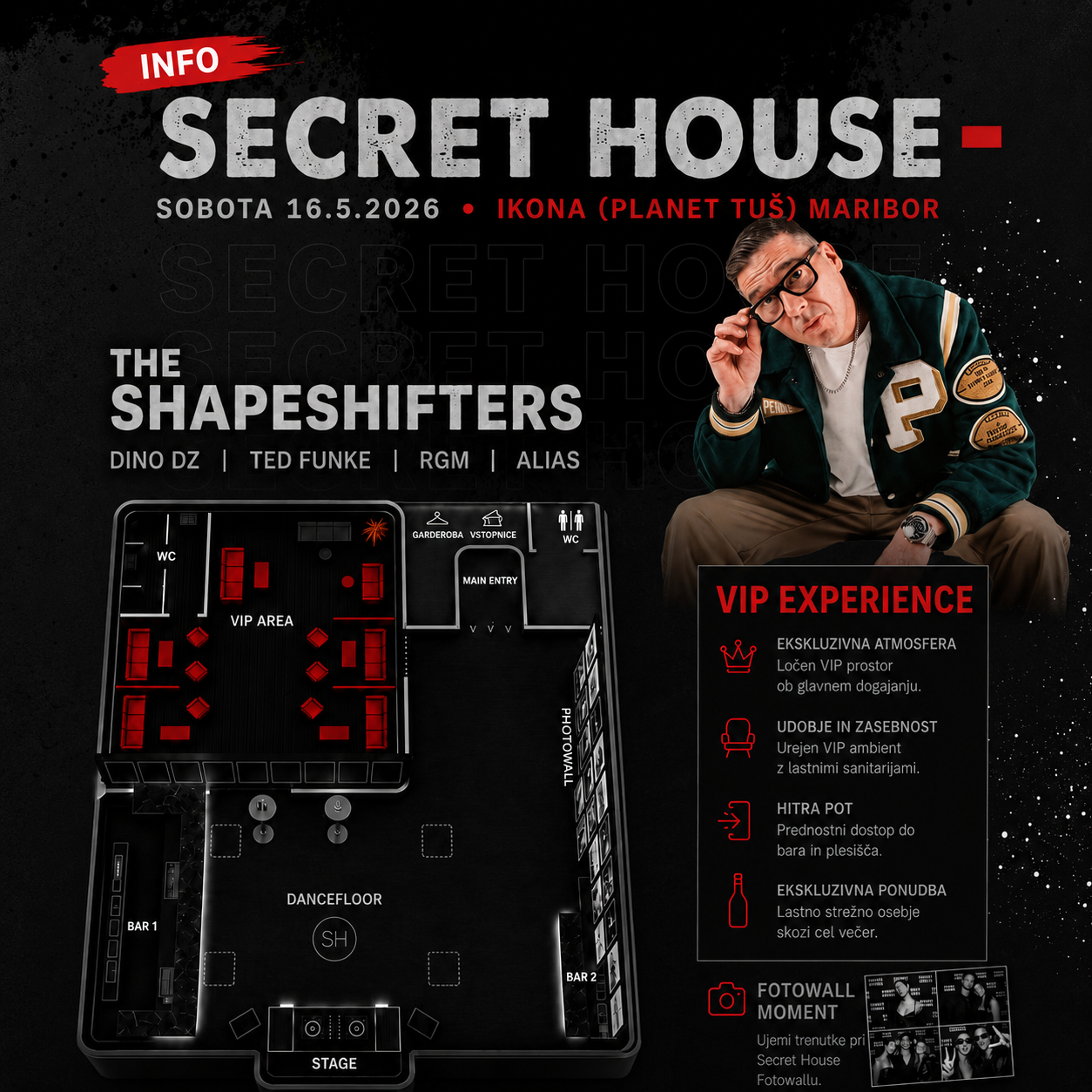 VIP - Secret House with The Shapeshifters - slika 2