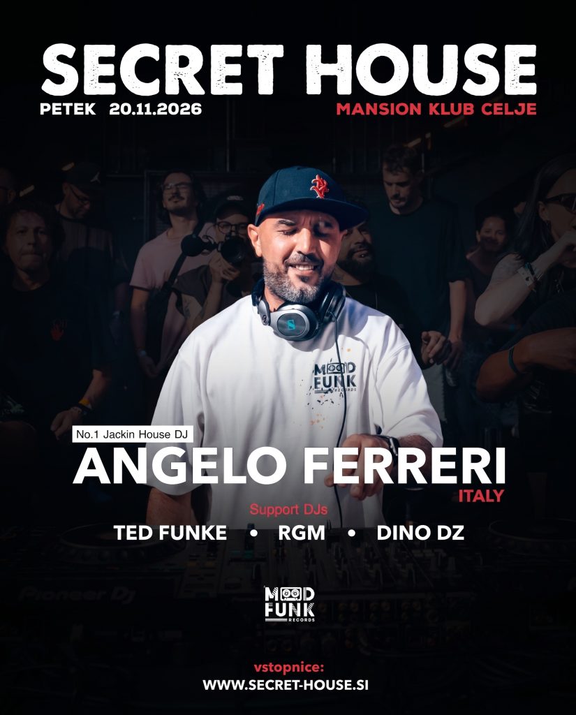 Secret House – Mansion Celje – Early bird