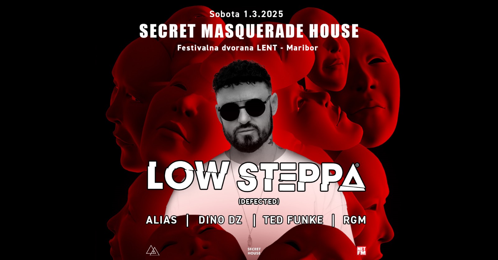 Secret Masquerade House w/ Low Steppa